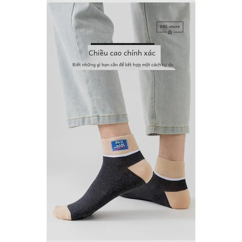 Tổng 10 Cặp, wz05 Vớ thể thao nam, nâng cấp bộ sưu tập tất của bạn, chất lượng cao 5