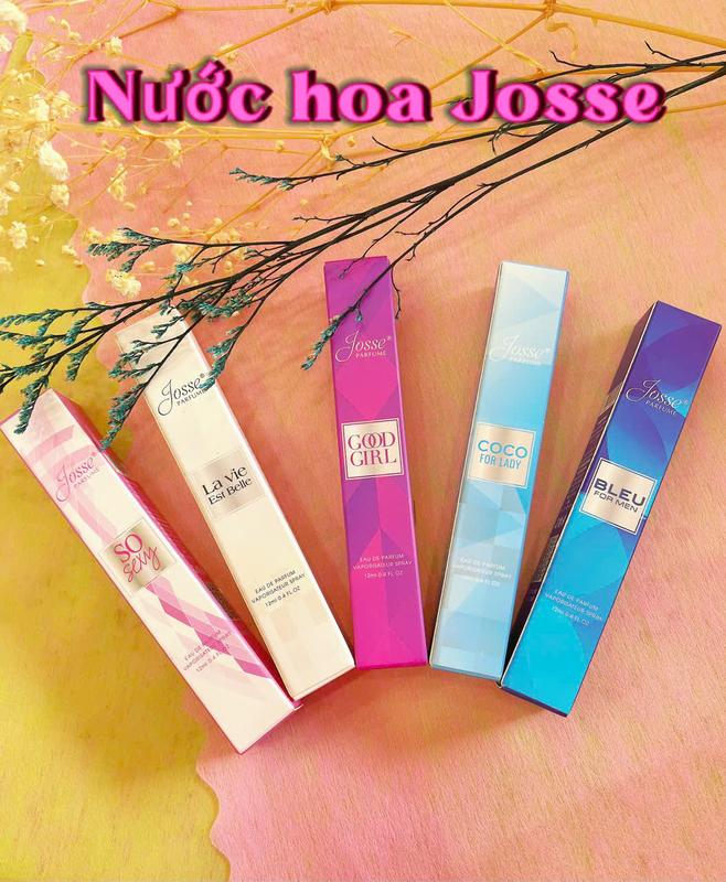 Nước hoa tinh dầu JOSSE 12ml - So Sexy Good Girl Coco for Lady Lavie Est Belle Blue for Men Sauvage for Men