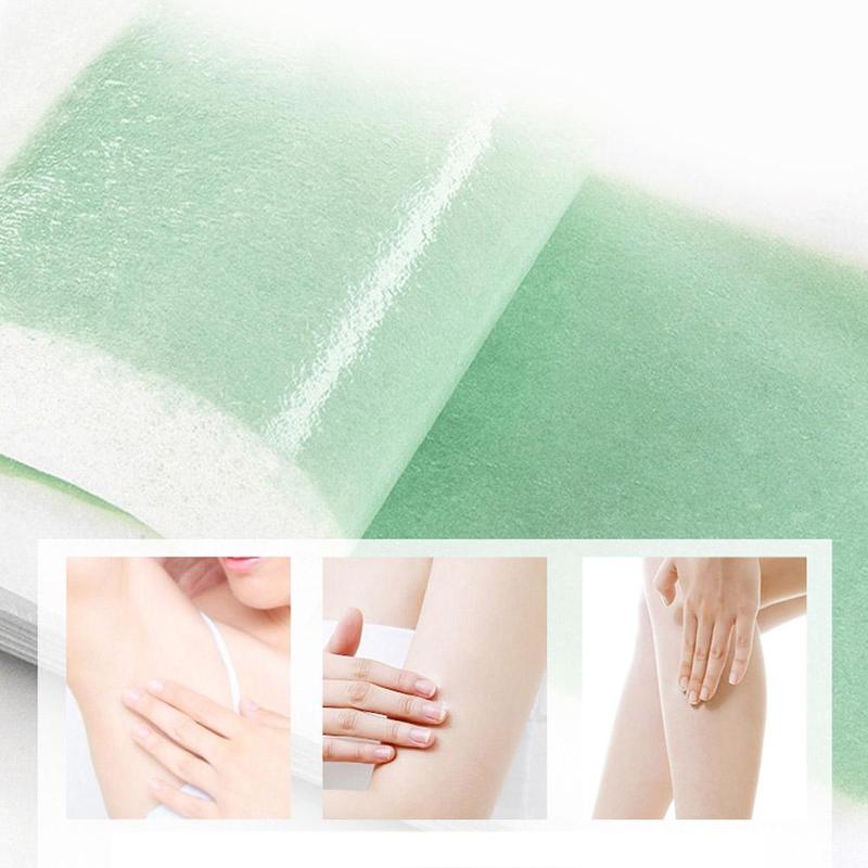 Product Introduction of Bộ tẩy lông bằng giấy sáp, cho toàn thân, tẩy lông môi, dưỡng ẩm, bao gồm bông giấy, F6V8 40