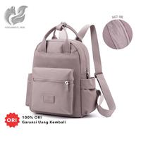 Gambar Tas Ransel Wanita Korean Style Backpack Anti Air COLORFUL FOX 0493 - Black dari Colorful Fox Kota Administrasi Jakarta Barat 1 Tokopedia