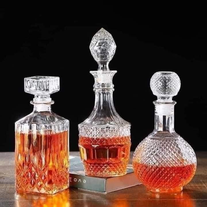 Product Introduction of set 3 chai thủy tinh dày đẹp Thuỷ Tinh 2