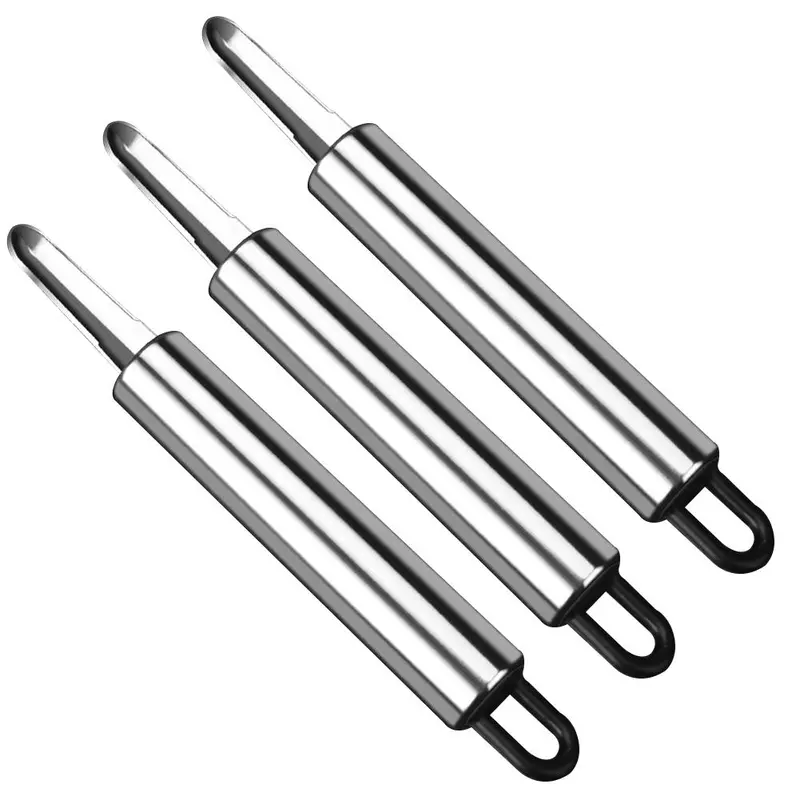 Dụng Cụ Bóc Vỏ Và Tách Lõi Tôm, Đa Chức Năng, Làm Bằng Thép Không Gỉ, Thích Hợp Cho Longan Và Liti, Cầm Tay, S2S3 1