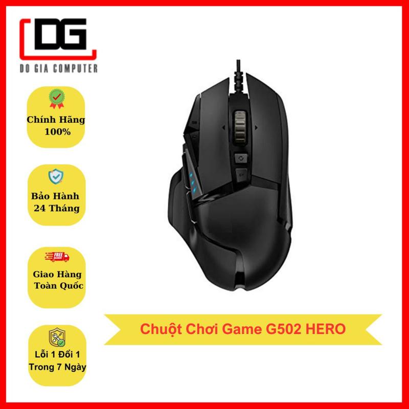 Chuột Chơi Game G502 Hero Gaming, Bảo Hành 24 Tháng