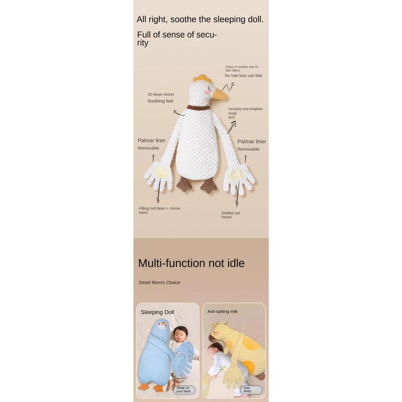 Product Introduction of New Electric Baby Sleeping Palm Washable Soft Velvet Baby Sleeping Patting Doll Cartoon with Remote Control Baby Hand Pillow Newborns 30