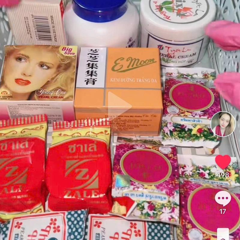 Mã 4: KEM TỬA XỐP ÍT TẨY 350g ( khử thâm - khử vàng. Ủ trắng mềm mướt dành cho da mỏng có gân xanh)