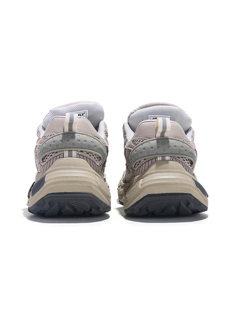 Product Introduction of Men's Fashionable Lace Up Mesh Sneakers, Casual Comfortable Breathable Lightweight Sports Running Shoes, Male All-match Round Toe Shoes for Daily Wear 8