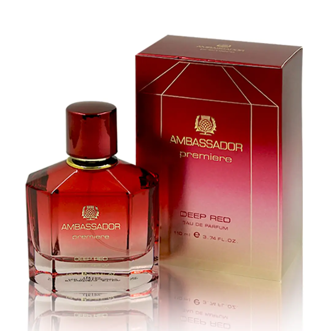 Ambassador Eau De Parfum Premiere Deep Red - 110ml