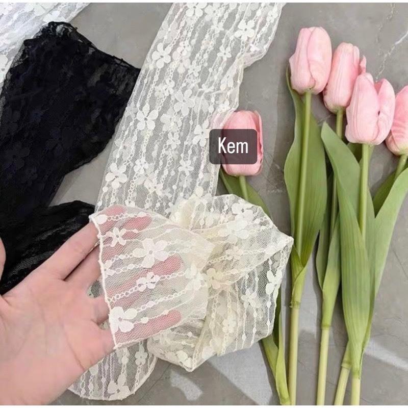 🌈FREE SHIP🌈Tất vớ lolita ren lụa kiểu dáng tiểu thư phối được nhiều oufit vintage retro Pháp coquette tất nữ cute Kichi Shoes ̂́ 6