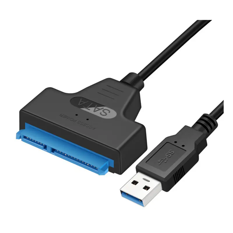 Cáp USB Sata 3 Sang USB 3.0, Bộ Chuyển Đổi USB Sata, Hỗ Trợ Ổ Cứng Ssd Hdd 2.5 Inch