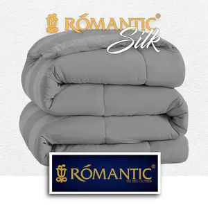Bedcover Saja Microtencel Silk by ROMANTIC motif salur tensel tencel Micro Lyocell Sutra