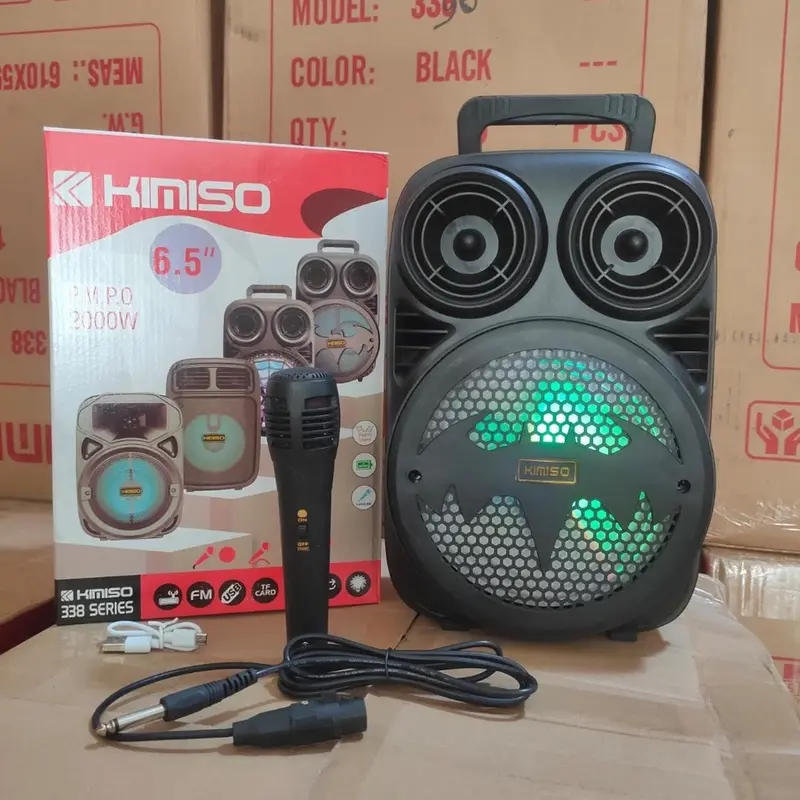 Speaker Bluethooth Karaoker Motif Batman Tipe 3391 Gratis Microphone Series 6.5Inc Bluetooth 1