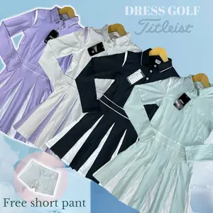 NEW PRODUK DRESS OLAHRAGA GOLF WANITA LENGAN PANJANG BAHAN ADEM (DTIT001) TERLARIS