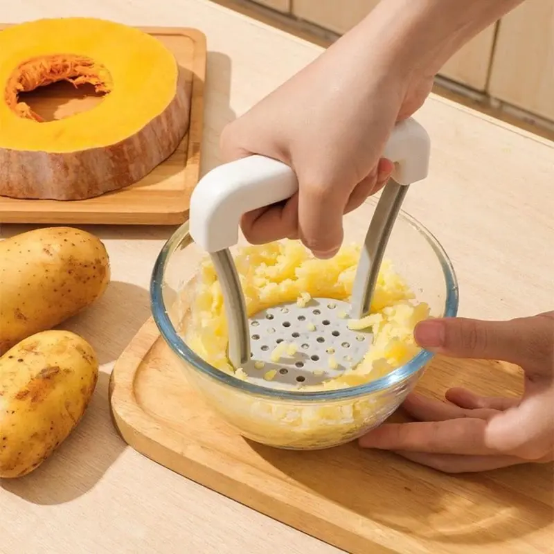 Potato Masher Presser/Alat Penghancur Kentang Pelumat Penghalus Kentang Ubi Potato Masher Presser/ Penghalus Perkedel/ Baby Food 4