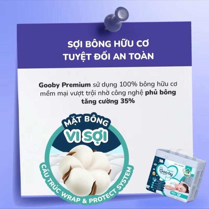 [26/4][COMBO 2B] Tã bỉm GOO:BY EXTRA cải tiến mềm mỏng thấm hút tốt KHÔNG QUÀ 4