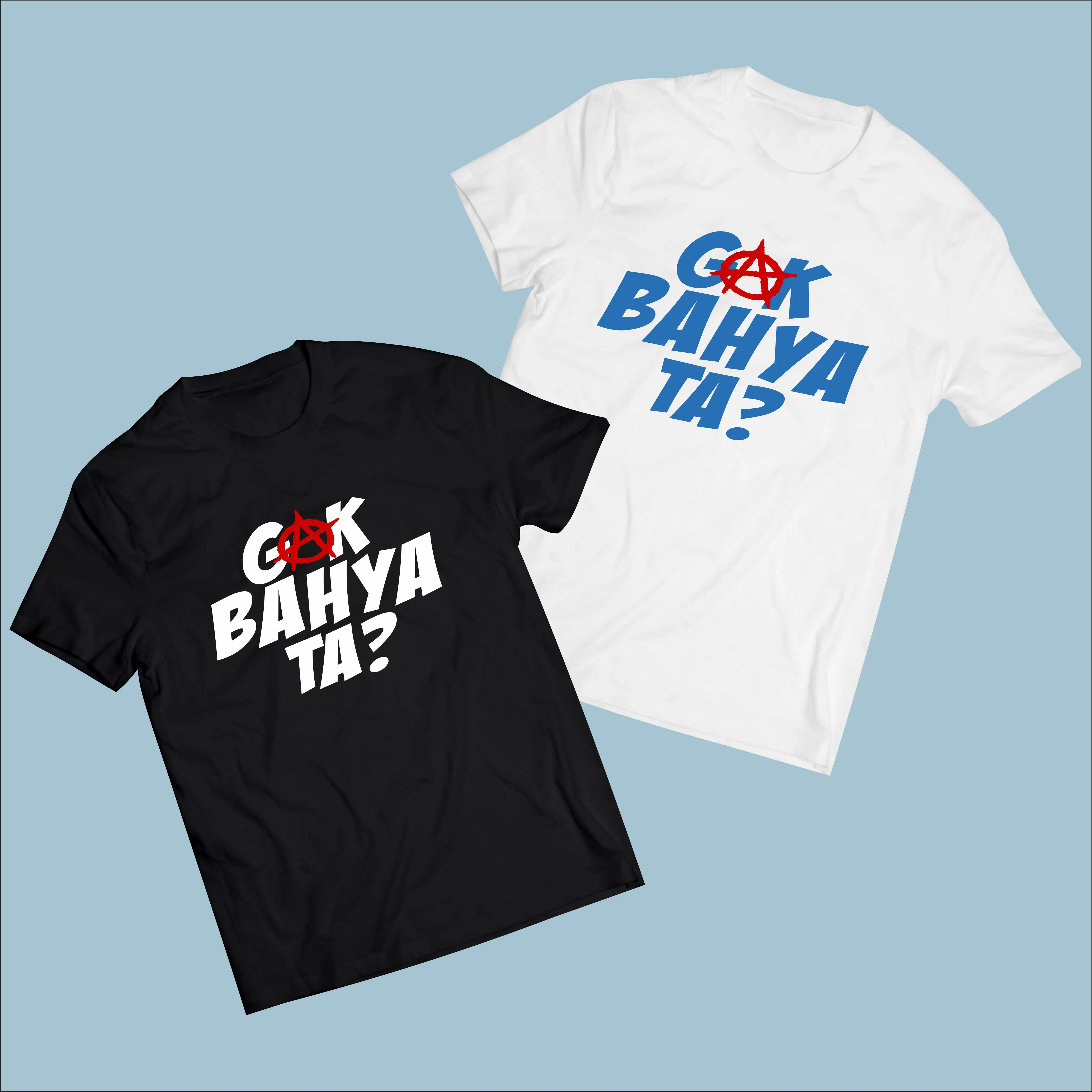 T-Shirt Kaos GAK BAHAYA TA? Kualitas Distro 100% Catton combed nyaman