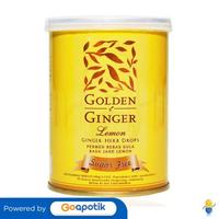 Gambar GOLDEN GINGER CAN HERB DROP SUGAR FREE LEMON 100 GRAM dari GoApotik Kota Administrasi Jakarta Selatan 1 Tokopedia