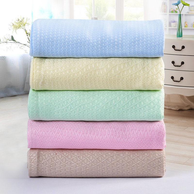 Product Introduction of Summer Coog Bamboo Fiber Thin Breathable Throw Blanket For Bed Sofa Travel Plaid Air Condition Quilt Baby Adult Guanke 1587399093-Cb 19