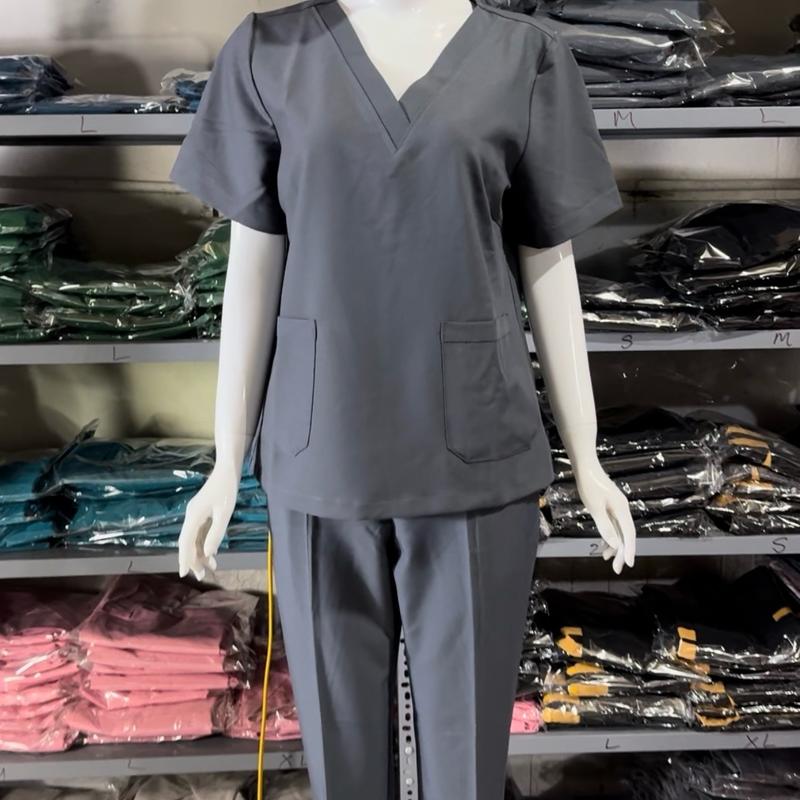 Đồng phục spa, đồng phục thẩm mỹ viện, bộ phẫu thuật, chất cotton lạnh loại 1 Nữ đẹp đủ size Women Áo scrub scotim