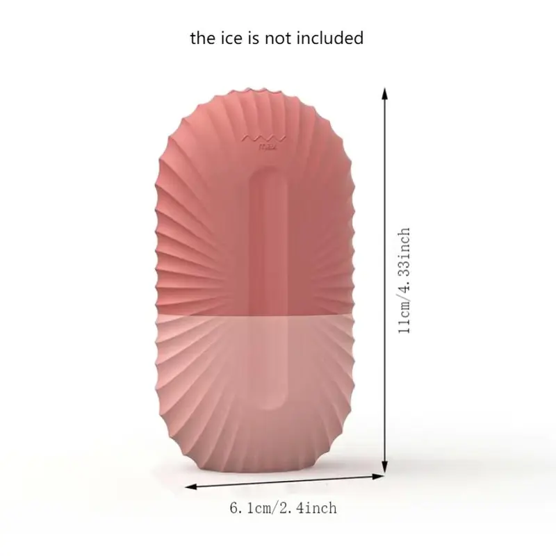Shell Shaped Silicone Ice Face Roller, 1/2/3 Counts Ice Press Massage Face Roller, Face Cooling Ice Mold, Facial Skin Care Tool for Women 1