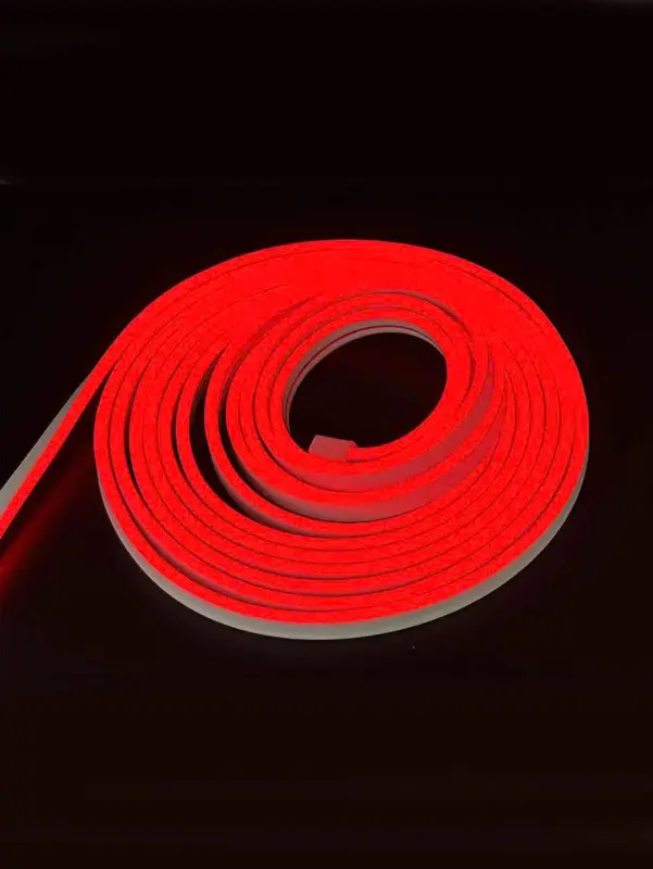 Combo 5M-10M Neon Dùng Điện 220V Kèm Nguồn Nhựa Silicon Chống Nước Dùng Trang Trí Trong Nhà Hoặc Ngoài Trời 7