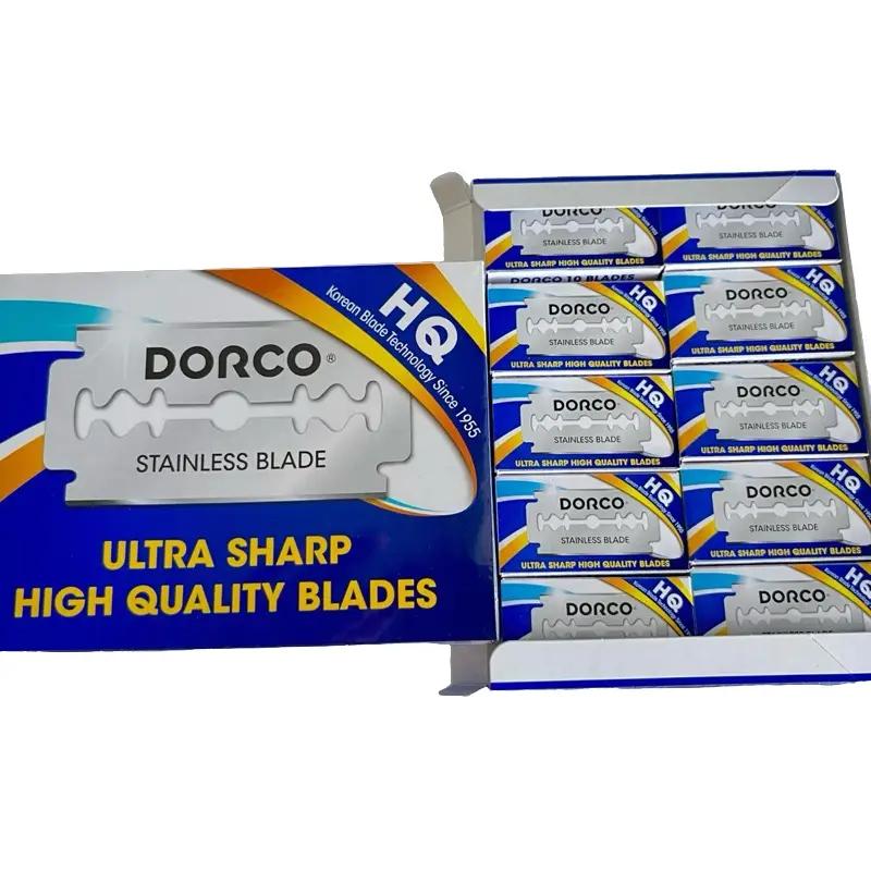 [ Free Ship ] Combo 5 Hộp Lưỡi Lam Dorco ST-300 Chính Hãng - 500 Lưỡi - Dễ sử dụng - Cạo thủ công cho nam - Phụ Liệu Tóc Cạo Râu