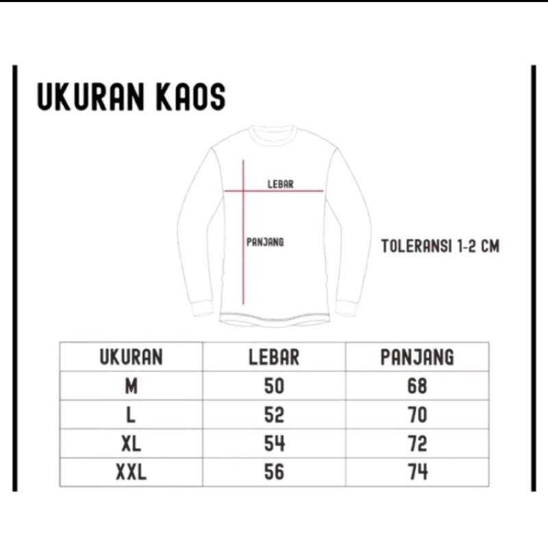 Product Introduction of T-shirt Kaos Linmas/ Kaos Linmas bantalan Lengan Panjang 0