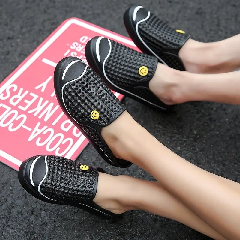 Giày Guốc Đi Vườn, Mùa Hè Lạnh Lùng, Dép Thường Ngày Unisex, Dép Nhanh Khô, Giày Đi Biển Chống Trượt, Thích Hợp Cho Mùa Hè 3