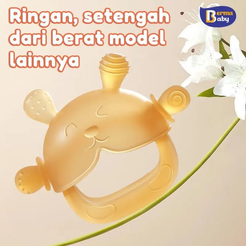 Berma Baby Teether Bayi / Food Grade Silicon Bayi Teether Gloves / Teether Bayi Gelang Teether BPA Free 1