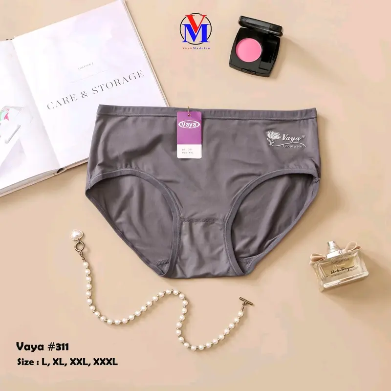 ISI 3 PC 6 PC 12 PC CELANA DALAM MERK VAYA 311/ bahan adem dan berkualitas premium Katun Art Lembut Soft 4
