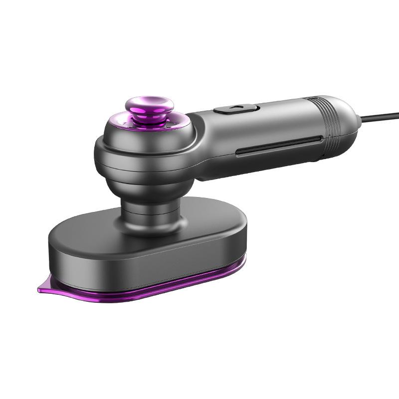 Mini household small portable dry and wet dual-use rotary folding atomizing steam electric iron hanging ironing machine 5
