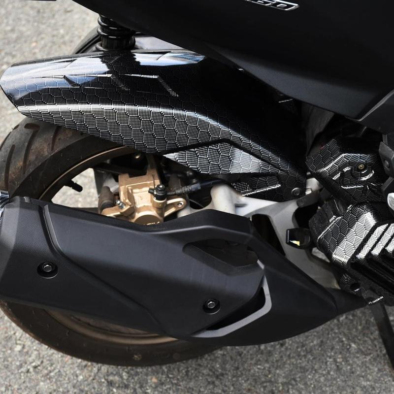 Dè Con Chắn Bùn Xe VARIO 160 Carbon & Đen Nhám