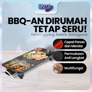 Goto Eiji Alat Grill Pan BBQ Pemanggang Electric Panggangan Listrik
