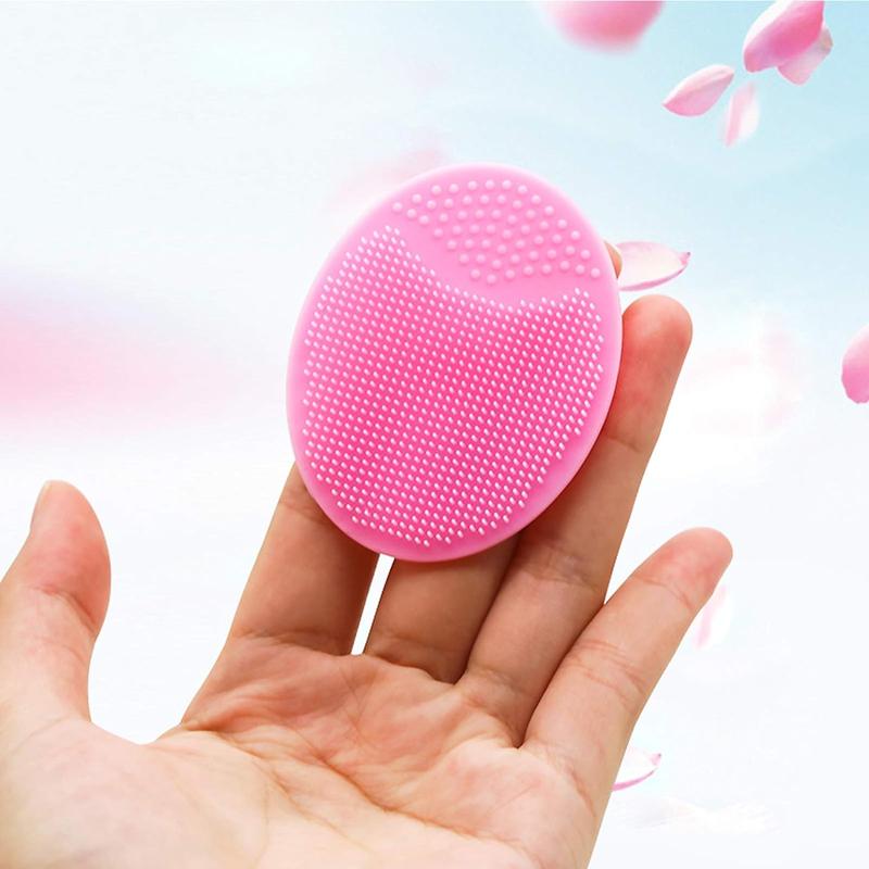Reusable Skin Care Tools, Ice Roller & Silicone Face Scrubber Brush & Stainless Steel Gua Sha Board, Comfort Personal Beauty Set for Women & Men, Pore Removal 8
