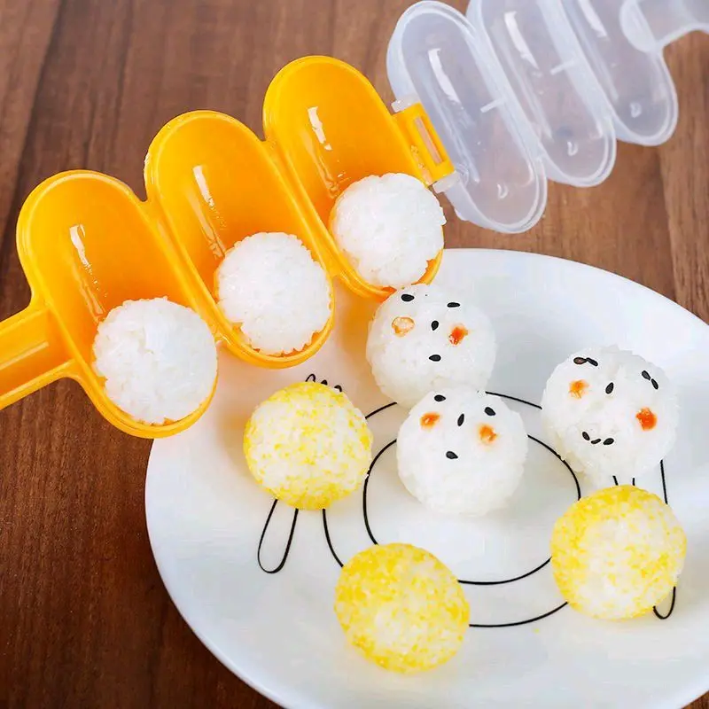 CETAKAN NASI BENTO SUSHI ONIGIRI - RICE BALL SHAKER - RICE MOLD - SUSHI 2