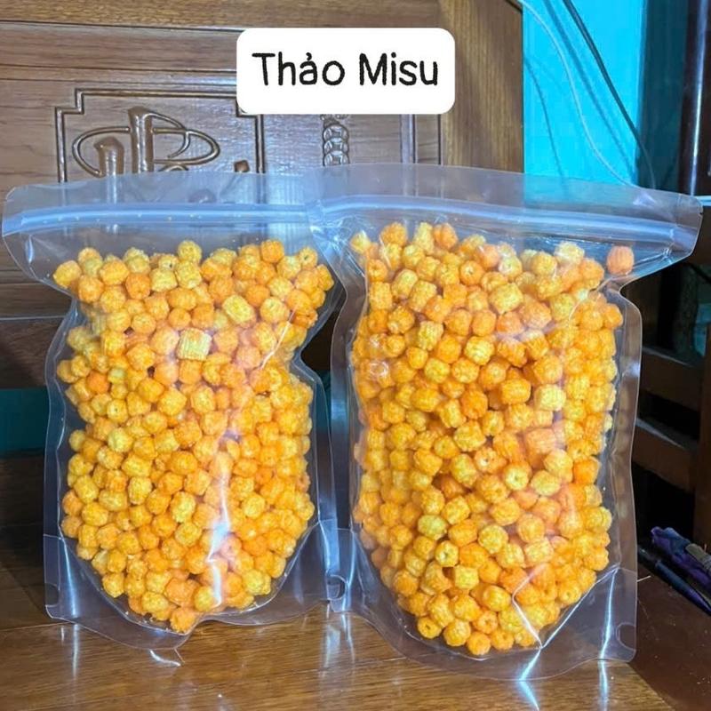 500gr Nui chiên giòn sấy bơ cay ăn vặt tuổi thơ