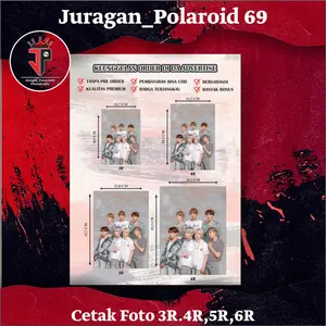 [TANPA PRE ORDER] PAKET CETAK FOTO 3R,4R,5R,6R (Laminasi Glossy atau Doff)