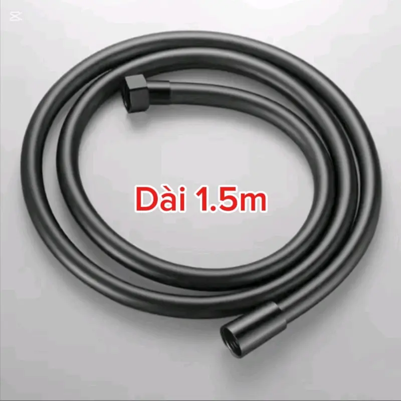 Dây vòi sen ,vòi xịt vệ sinh nhựa PVC 5 lớp chịu áp suất cao phù hợp với mọi loại vòi . 1