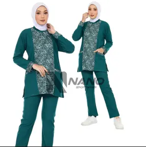 NANO SPORTSWEAR BAJU SENAM MUSLIM BATIK PKK / BAJU SENAM MUSLIM WANITA