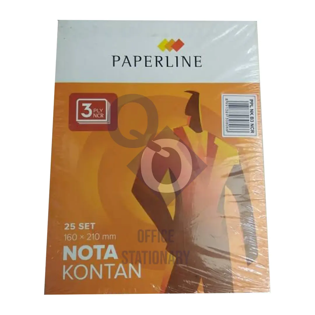 Buku Nota Kontan Besar 3 ply Paperline B3 Besar