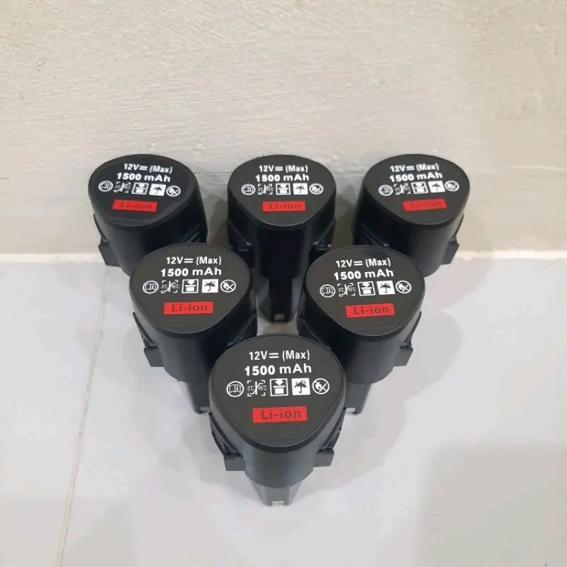 Baterai Bor Cordless 12 volt Ryu Sunc NRT Hilda JLD dll