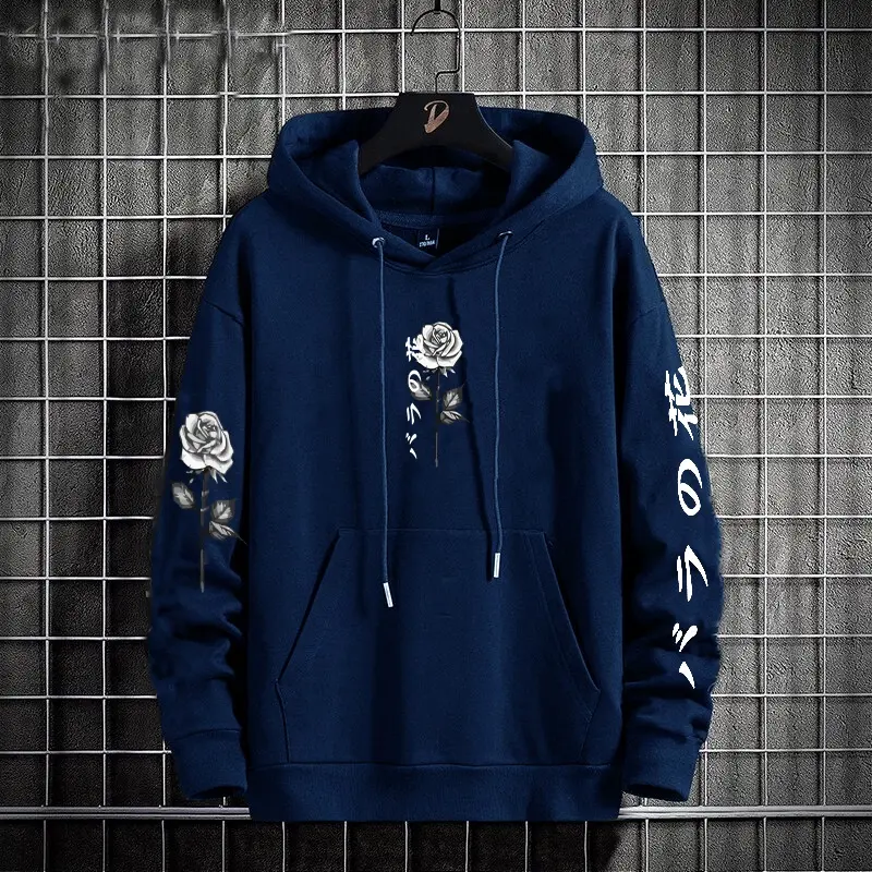 hoodie kece flowrose unisex X-XXL Fleece Distro 2