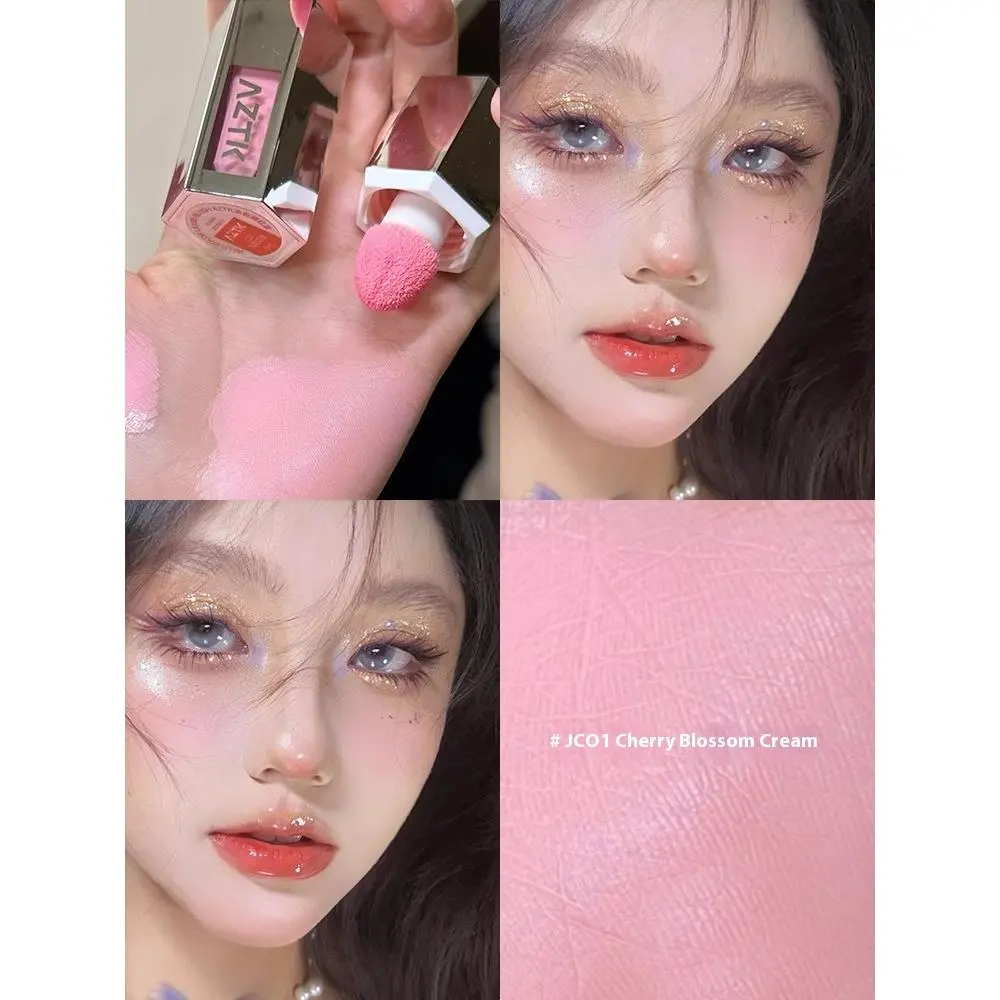 Aztk Liquid Blush AZTK 3-in-1 Liquid Blush - Blush, Highlighter & Contour, Buildable Flush, Natural Rosy Glow