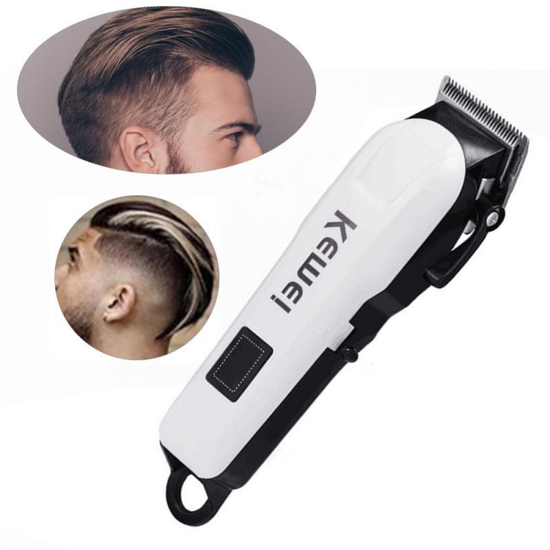 Kemei KM-809A Tông đơ cắt tóc siêu mạnh và sắc,Tông Đơ Cắt Tóc Không Dây Chuyên Nghiệp,Tông Đơ Cắt Tóc Chính Hãng Tạo Kiểu Chuyên Nghiệp Có Màn Hình Led Hiển Thị Pin Cạo Râu 5
