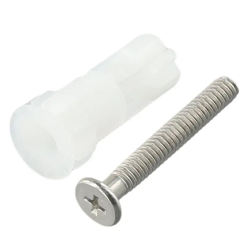 Vít Ngăn Bồn Cầu, Bộ 2 Cái, Nắp Đậy Đai Ốc, Bộ Dụng Cụ Cố Định Chảo, Lỗ Mù WC, Thay Thế, Phụ Kiện Phòng Tắm, Sửa Chữa Bồn Cầu, Ngăn Trên 4
