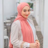 Gambar HIJABERLIN - Vouges Instan Shawl | Pashmina Ciput Jersey - Silver dari Hijaberlin Kota Depok 3 Tokopedia