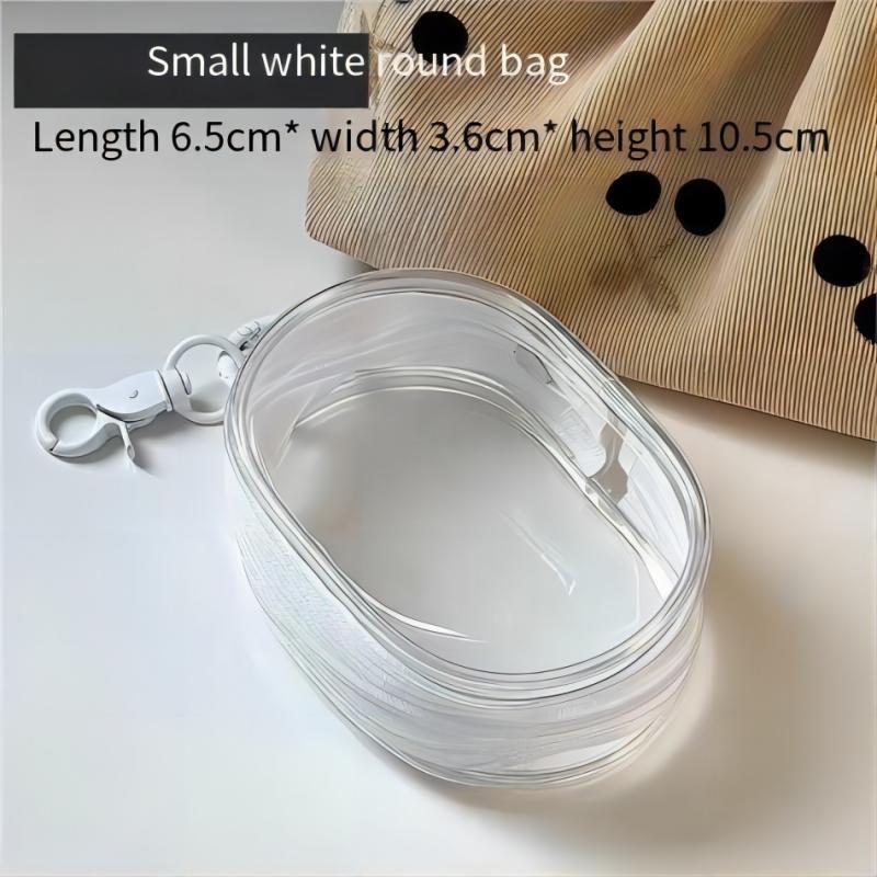 Product Introduction of Túi Đựng Mỹ Phẩm Trong Suốt PVC Màu Đen, Mới, Sắp Xếp Đồ Trang Sức, Cầm Tay, Thích Hợp Cho Cáp Dữ Liệu, Tai Nghe, Bộ Sạc Tiền Xu, Túi Đựng Đồ 1