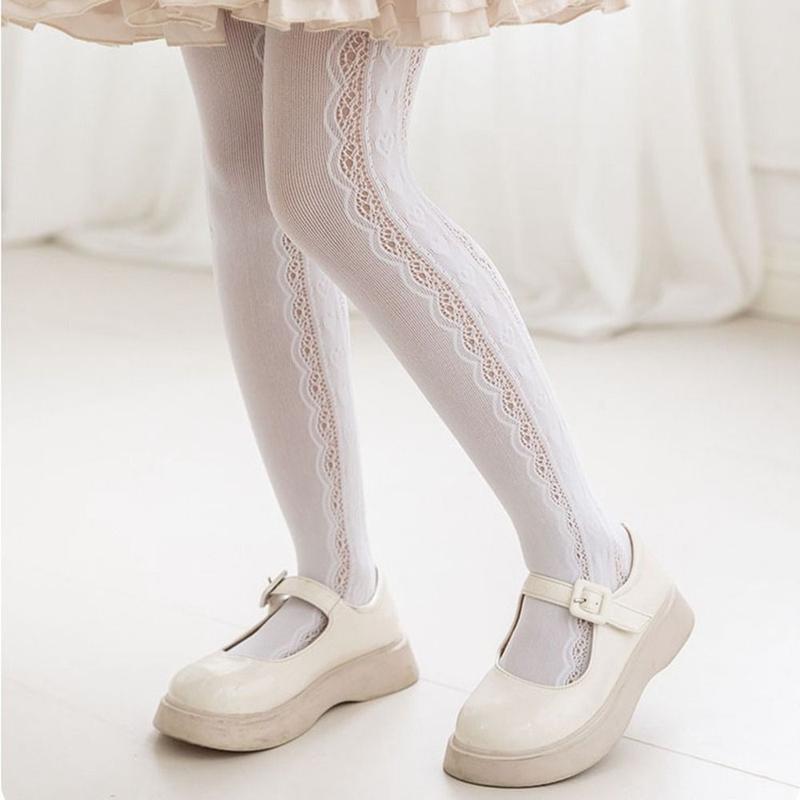 Product Introduction of New Nylon Mesh Pantyhose Girl Gift Elasticity Children's Tights Fashion Summer Socks Children 12