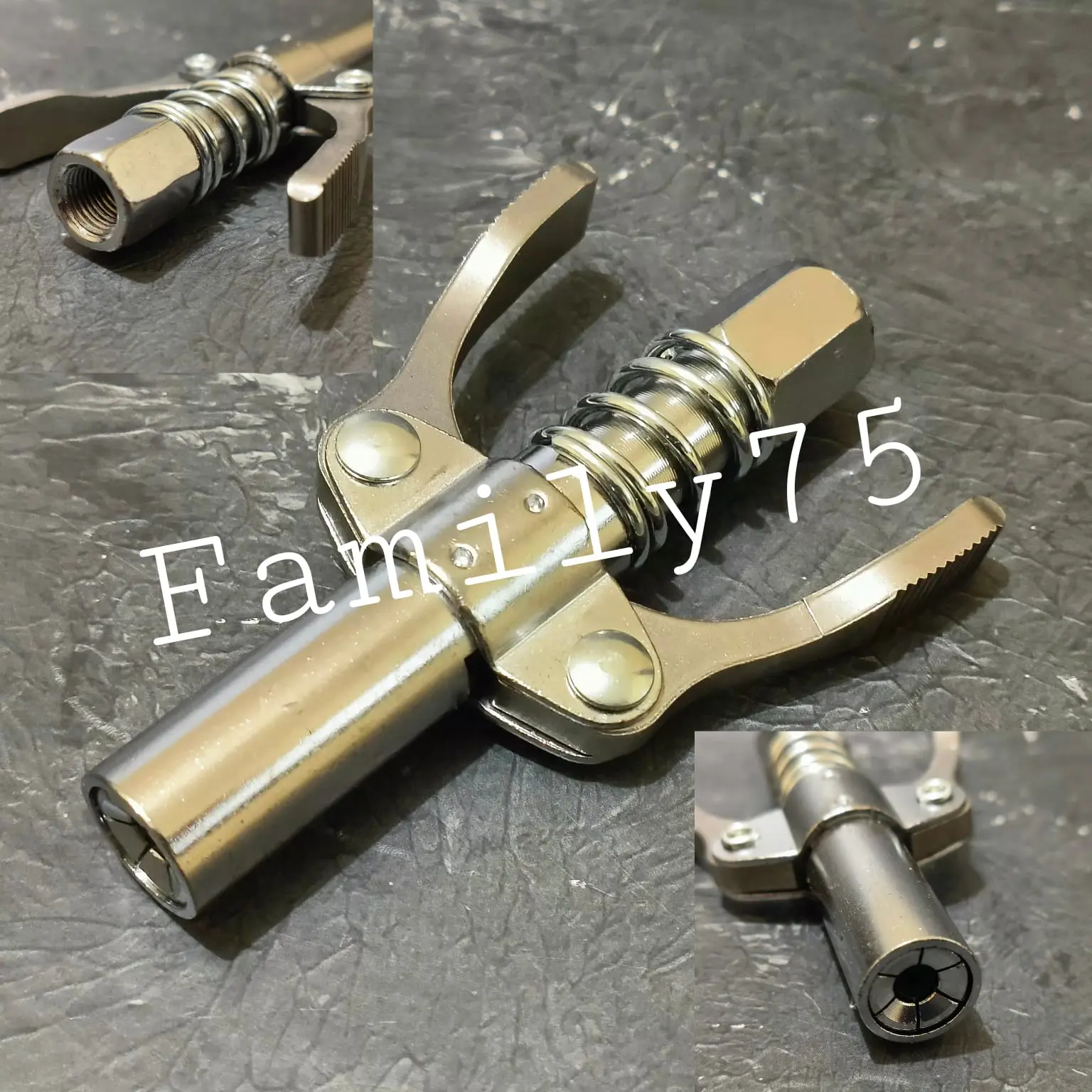 Kepala semprotan selang pompa gemuk Grease gun coupler high pressure