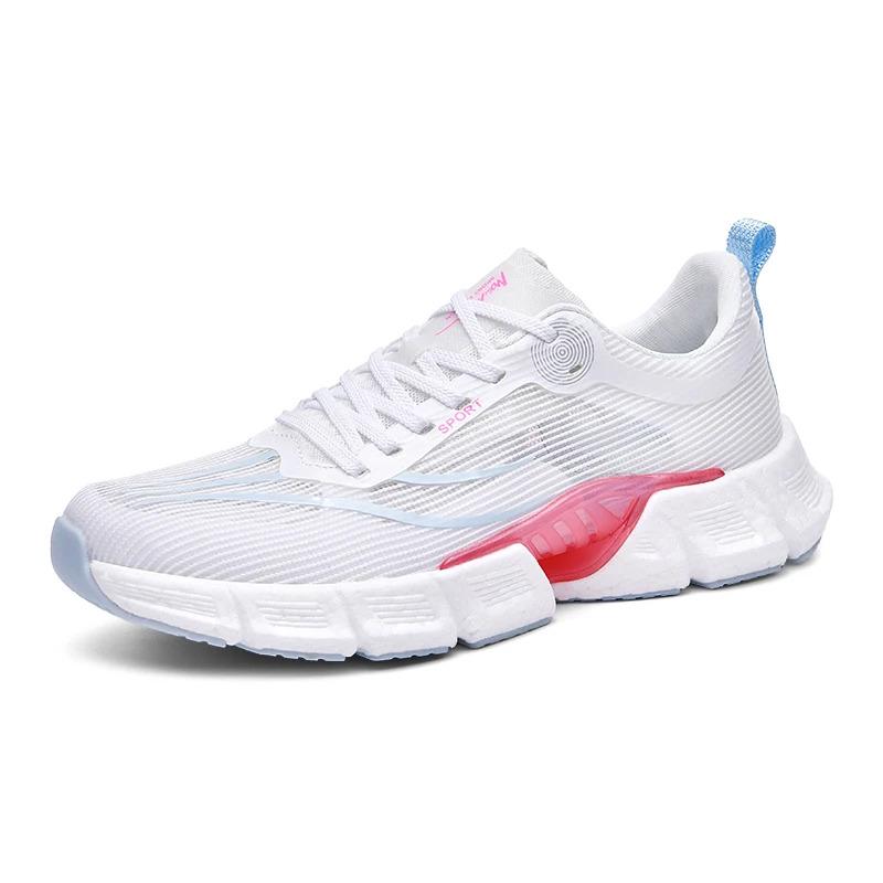 2024  Custom Men Casual Sports Sneakers Mesh Blank Carbon Fiber Sole Marathon Jogging Running Walking Shoes for Women Trainers Runner_voghion.com