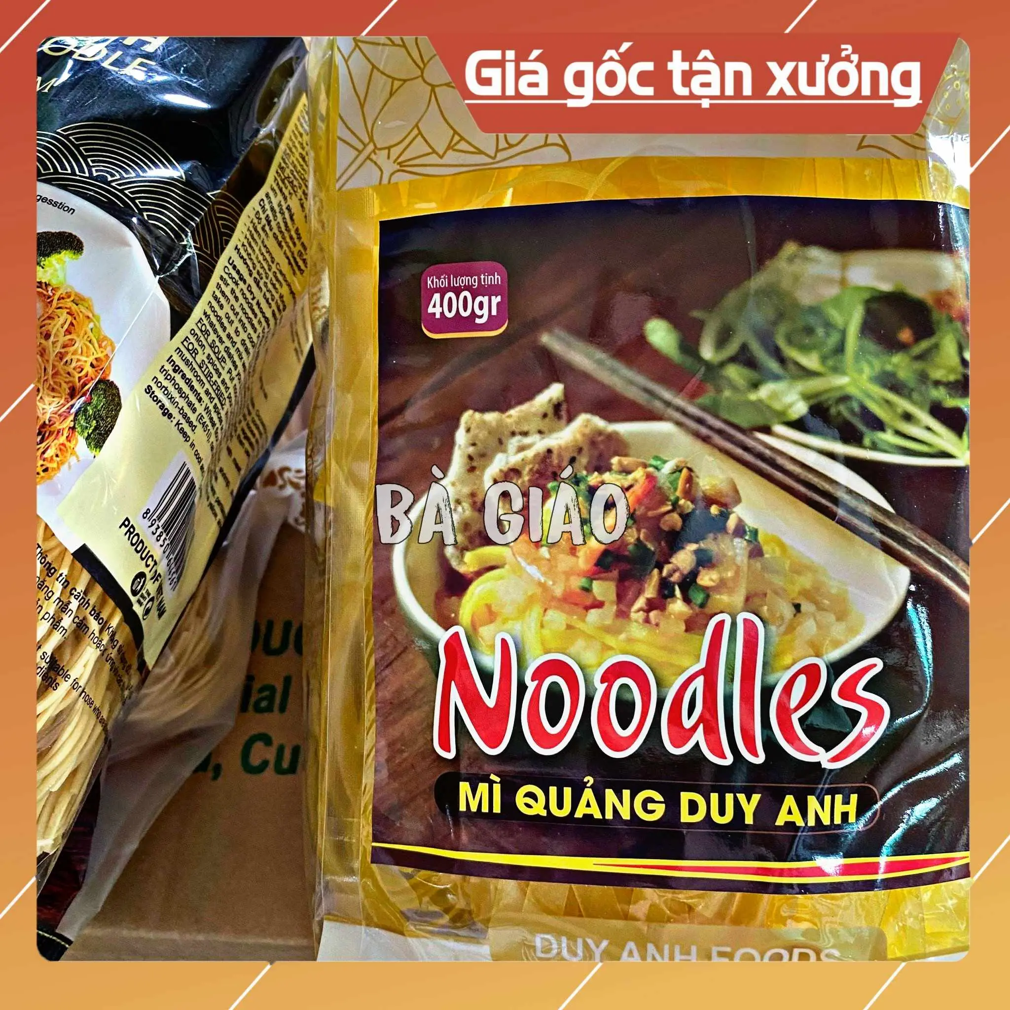 [Xuất khẩu] Mì Quảng khô Duy Anh - 1 túi 400gram